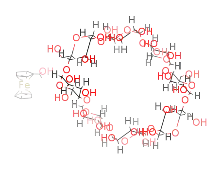α-hydroxyethylferrocene*γ-cyclodextrin