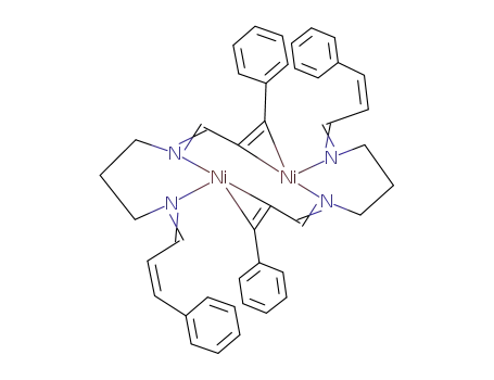 bis{bis(cinnamic aldehyde)-propylenediimine-nickel(0)}