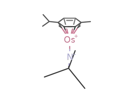 Os(η-1,4-(CHMe2)MeC6H4)NBu(t)