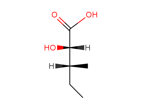 Pentanoic acid, 2-hydroxy-3-methyl-, (2S,3R)-