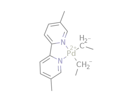 diethyl(4,4'-dimethyl-2,2'-bipyridine)palladium(II)