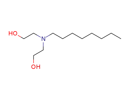 Molecular Structure of 15520-05-5 (2,2'-(octylimino)bisethanol)