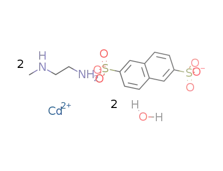 [Cd(N-methylethylenediamine)2](2,6-naphthalenedisulfonate)*2H2O