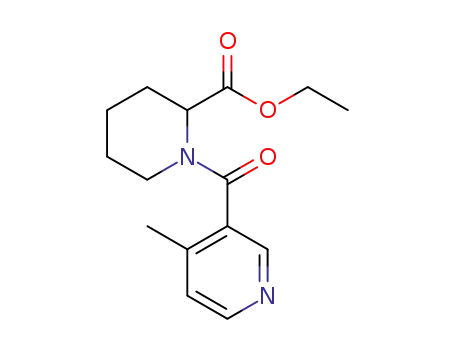 1-(4-methyl-pyridine-3-carbonyl)-piperidine-2-carboxylic acid ethyl ester