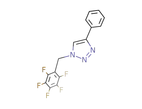 1-((perfluorophenyl)methyl)-4-phenyl-1H-1,2,3-triazole