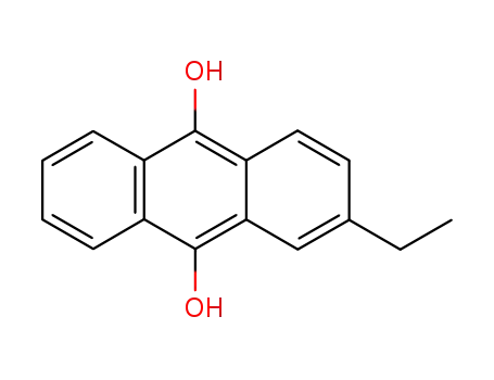 Molecular Structure of 839-73-6 (2-Ehtylanthrahydroquinone)