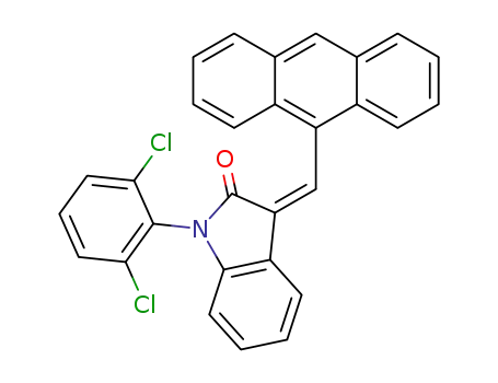 (Z)-3-((anthracen-10-yl)methylene)-1-(2,6-dichlorophenyl)indolin-2-one