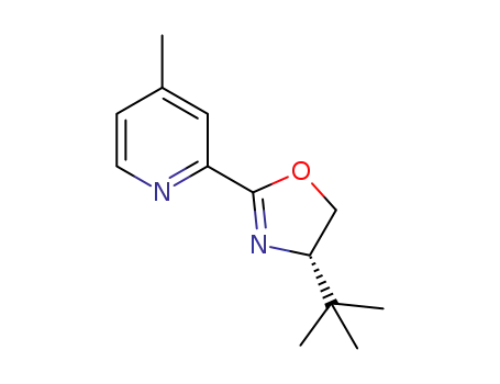 (S)-4-(tert-butyl)-2-(4-methylpyridin-2-yl)-4,5-dihydrooxazole