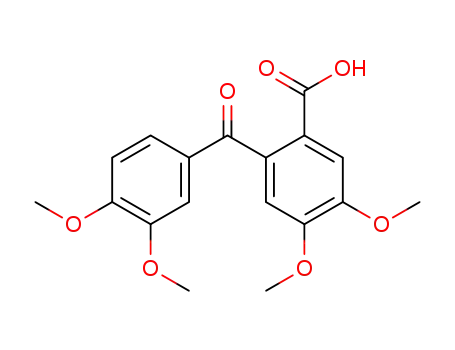 2-(3,4-Dimethoxy-benzoyl)-4,5-dimethoxy-benzoic acid