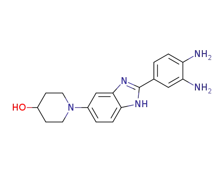 2-amino-4-(5'-(4''-hydroxypiperidin-1''-yl)benzimidazol-2'-yl)aniline