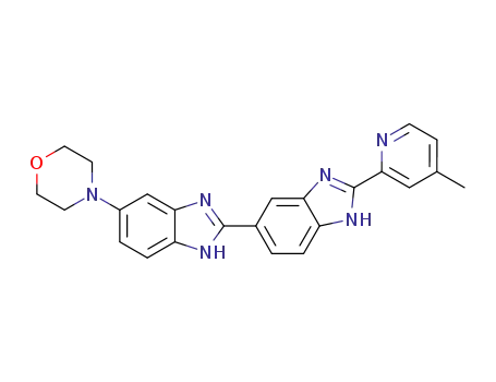 2-(5'-(5''-morpholinobenzimidazol-2''-yl)benzimidazol-2'-yl)-4-methylpyridine
