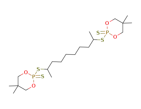 2,2'-[decane-2,9-diylbis(thio)]bis(5,5-dimethyl-1,3,2-dioxaphosphorinane)2,2'-disulfide