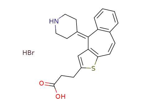 3-(4-piperidin-4-ylidene-4H-1-thiabenzo[f]azulen-2-yl)-propionic acid hydrobromide