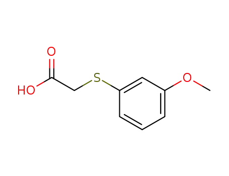 Molecular Structure of 3996-32-5 (3-Methoxy-phenylthioaceticacid)