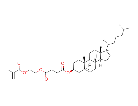 2-(3-((cholesteryl)oxycarbonyl)propionyloxy)ethyl methacrylate