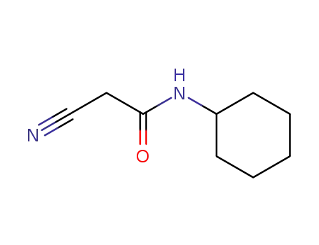 Molecular Structure of 15029-38-6 (2-CYANO-N-CYCLOHEXYL-ACETAMIDE)