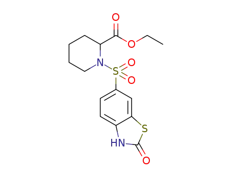 ethyl 1-(2-oxo-2,3-dihydrobenzo[d]thiazol-6-ylsulfonyl)piperidine-2-carboxylate