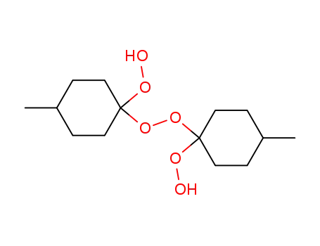 Molecular Structure of 13035-03-5 (dioxybis-4-methylcyclohexane-1,1-diyl dihydroperoxide)