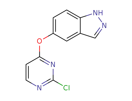 5-((2-chloropyrimidin-4-yl)oxy)-1H-indazole