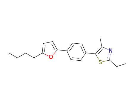 5-[4-(5-n-butylfuran-2-yl)phenyl]-2-ethyl-4-methylthiazole