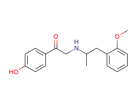 1-(4-Hydroxy-phenyl)-2-[2-(2-methoxy-phenyl)-1-methyl-ethylamino]-ethanone