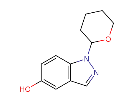 rac-1-(tetrahydro-pyran-2-yl)-1H-indazol-5-ol