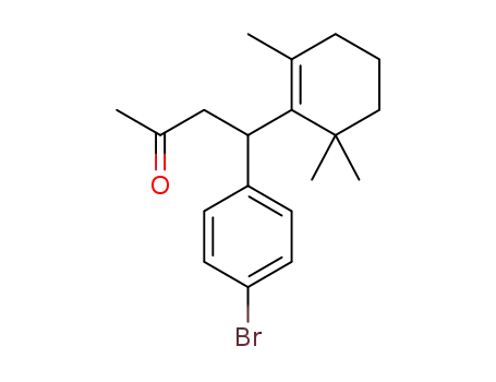 4-(4-bromophenyl)-4-(2,6,6-trimethylcyclohex-1-enyl)butan-2-one