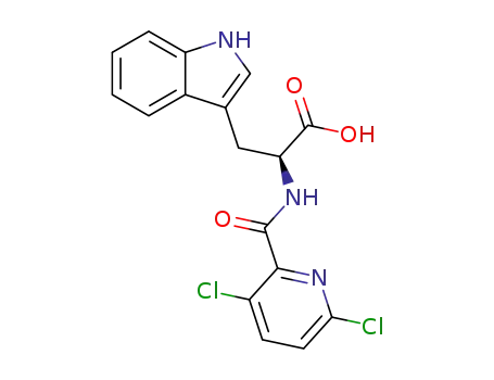 (3,6-dichloropicolinoyl)-L-tryptophan
