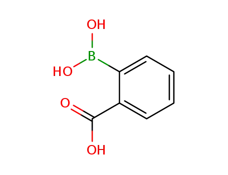 Molecular Structure of 149105-19-1 (2-Carboxyphenylboronic acid)