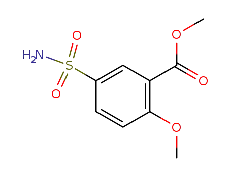 Benzoic acid,5-(aminosulfonyl)-2-methoxy-, methyl ester