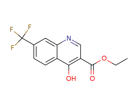 3-Quinolinecarboxylicacid, 4-hydroxy-7-(trifluoromethyl)-, ethyl ester