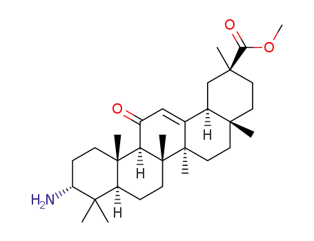 (3α,18α)-methyl 3-amino-11-oxoolean-12-en-30-oate