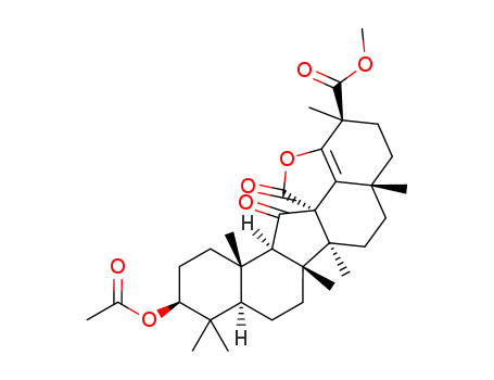 (3β)-methyl 3-acetoxy-13-carboxy-19-hydroxy-11-oxo-C-norolean-18-en-30-oate-12,19-lactone