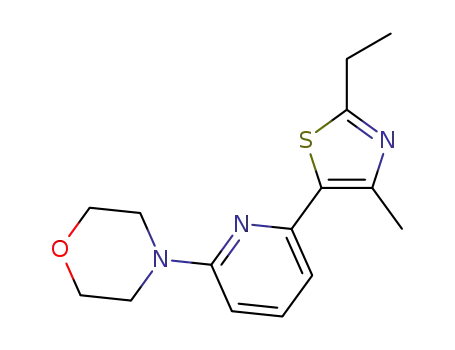 6-thiazolyl-4-(pyridin-2-yl)morpholine