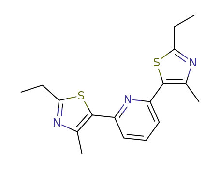 2,6-bis(2-ethyl-4-methylthiazol-5-yl)pyridine