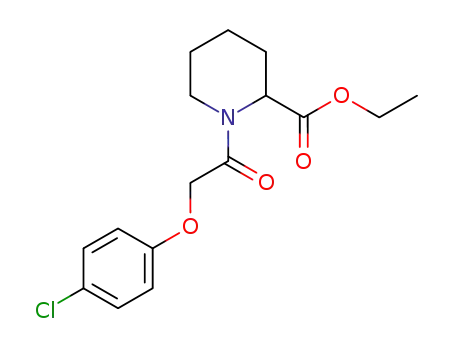 1-(2-(4-chlorophenoxy)acetyl)piperidine-2-carboxylate