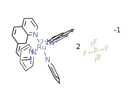 Δ-[Ru(1,10-phenanthroline)2(pyridine)2](PF6)2