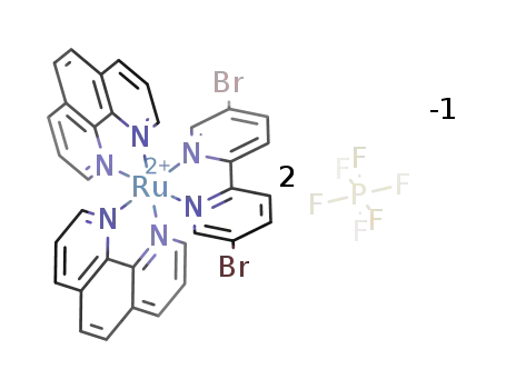 [Ru(1,10-phenanthroline)2(5,5'-dibromo-2,2'-bipyridine)](PF6)2
