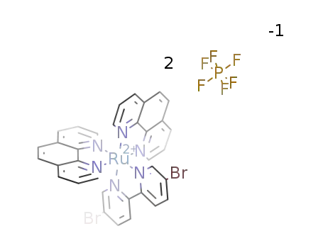 Δ-[Ru(1,10-phenanthroline)2(5,5'-dibromo-2,2'-bipyridine)](PF6)2
