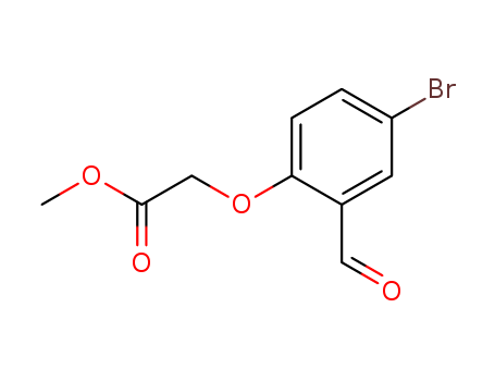 methyl (4-bromo-2-formylphenoxy)acetate(SALTDATA: FREE)