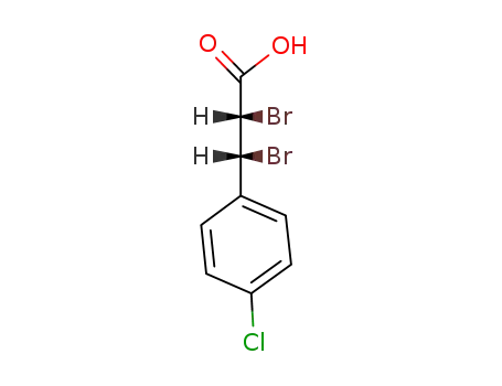 (2RS,3SR)-2,3-dibromo-3-(4-chlorophenyl)propanoic acid