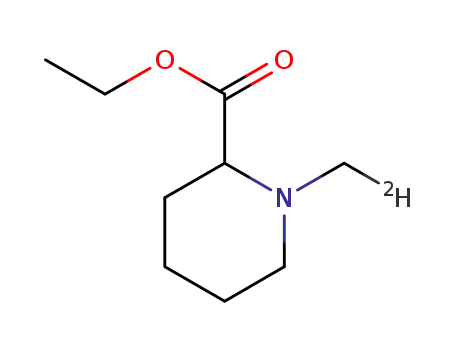 ethyl 1-(methyl-d)piperidine-2-carboxylate