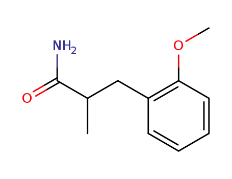3-(2-methoxy-phenyl)-2-methyl-propionic acid amide