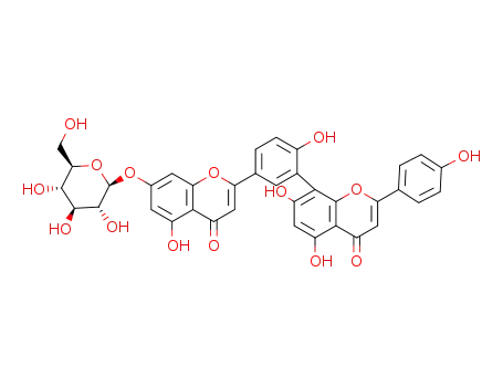 amentoflavone-7-O-β-D-glucoside