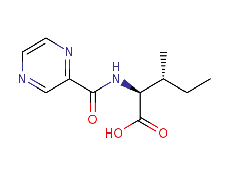 (pyrazine-2-carbonyl)-L-alloisoleucine