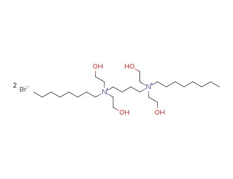 butanediyl-1,4-bis(octyl dihydroxyethyl ammonium bromide)