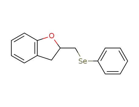 Molecular Structure of 66558-11-0 (Benzofuran, 2,3-dihydro-2-[(phenylseleno)methyl]-)