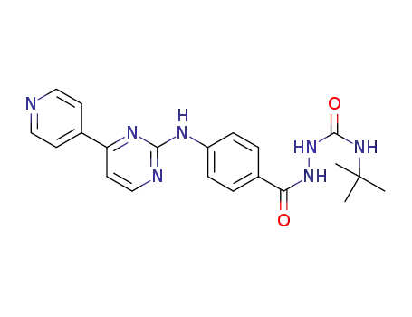 N-(tert-butyl)-2-(4-((4-(pyridin-4-yl)pyrimidin-2-yl)amino)benzoyl)hydrazine-1-carboxamide