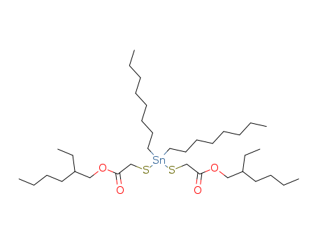 2-ethylhexyl 2-[[2-(2-ethylhexoxy)-2-oxoethyl]sulfanyl-dioctylstannyl]sulfanylacetate