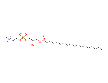 (2-hydroxy-3-octadecanoyloxypropyl) 2-(trimethylazaniumyl)ethylphosphate